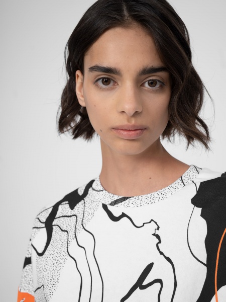 Свитшот 4F 4FSS23TSWSF250-90A р. M разноцветный