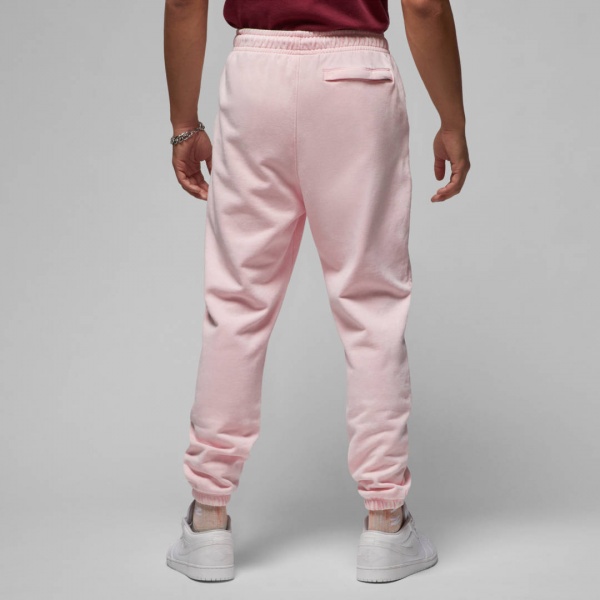 Брюки Nike M J ESS STMT WASH FLC PANT DR3089-610 р. L розовый