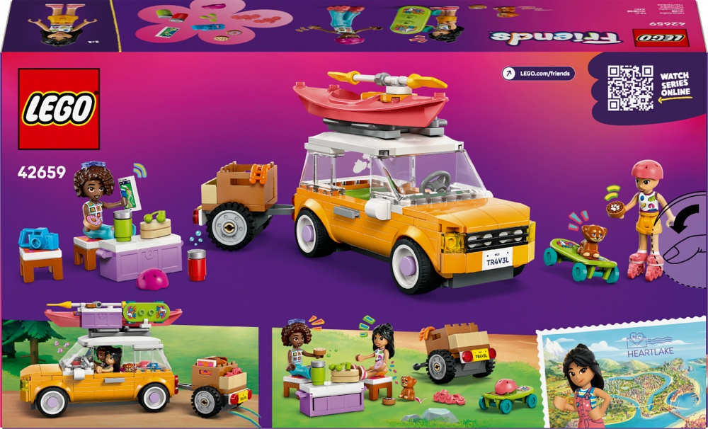 Конструктор LEGO Friends Автомобиль для путешествий с друзьями 42659