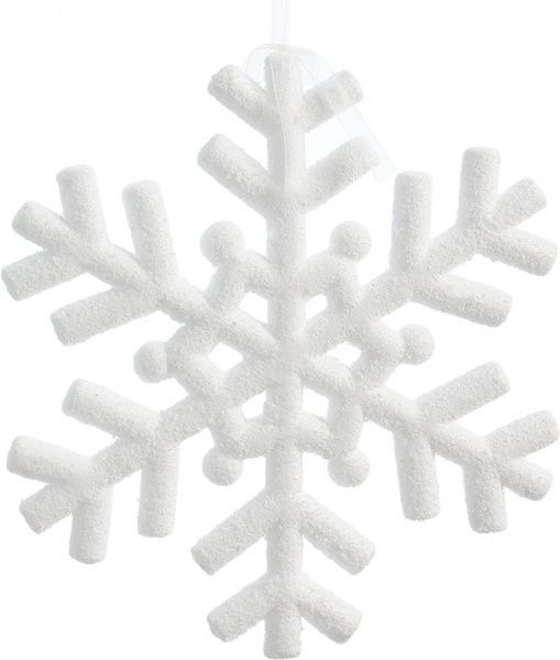 Декорация новогодняя Снежинка 30 см SDK3039W 
