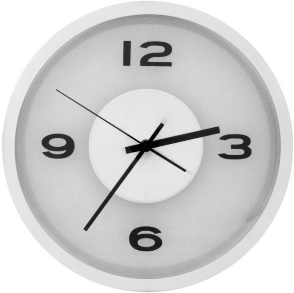 Годинник настінний Economix Art Promo срібний d 30 см E51809-00