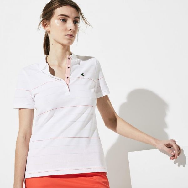 Поло Lacoste PF34449WU 38 рожевий