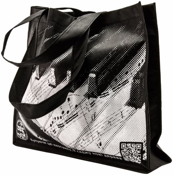 Экосумка ZOZ Пианино черничный 