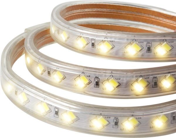 Лента светодиодная Светкомплект 5730-120 Led 3000-6000 К 14,4 Вт IP65 220 В от тепло-белого до холодно-белого 