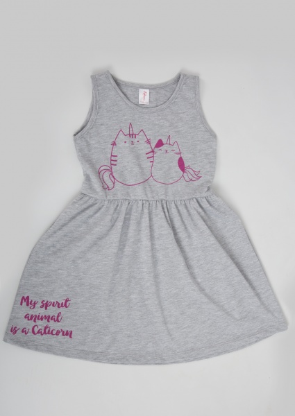 Сарафан для девочек Roksana №0019/12149 р.86 серый 