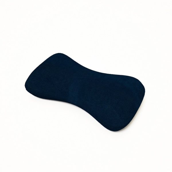 Подушка-підголівник Комфорт текстиль М3 (темно-синя) 