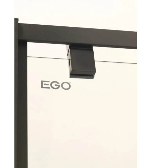 Душевое ограждение EGO пятиугольное распашное LEX GREY 90х90х200 см NAA3231