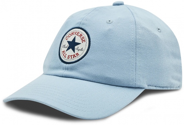 Кепка Converse CHUCK TAYLOR ALL STAR PATCH BASEBALL HAT 10022134-062 OSFA голубой