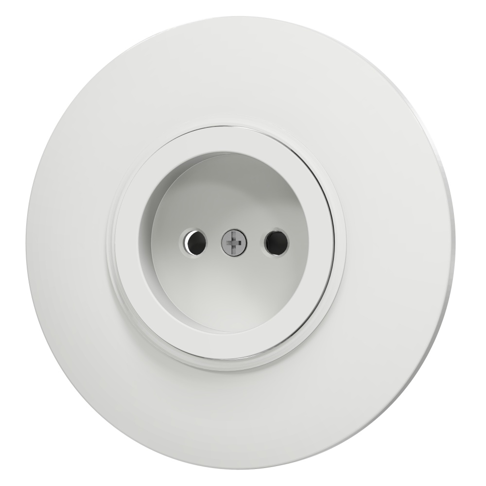 Рамка одномісна HausMark Rondo універсальна білий