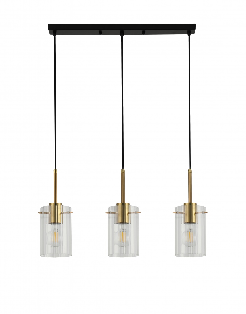 Підвіс Sensio Nim 3x40 Вт E27 мідний/чорний LS-74643/3PB-E2740W