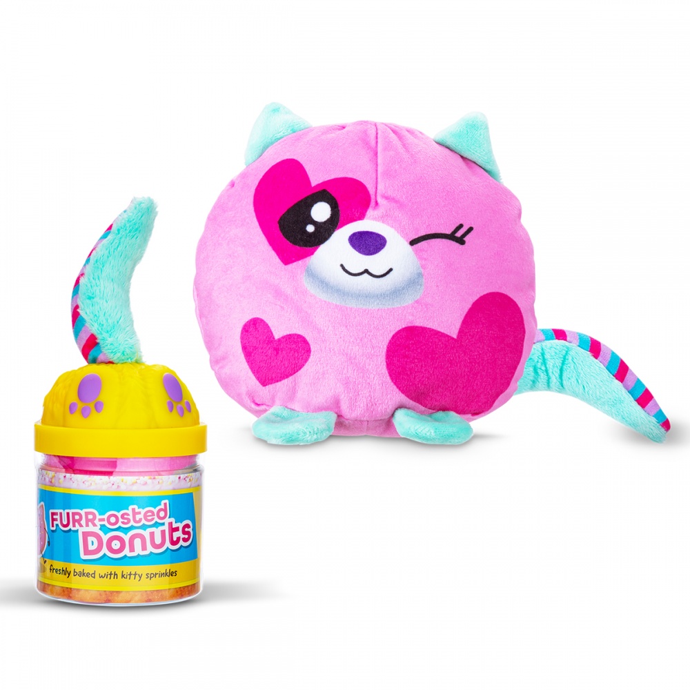 Мягкая игрушка Misfittens Mini W4 – Котик в банке разноцветный 03948(W4)