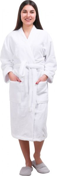 Халат с микрофибры Durutex р. L/XL белый 