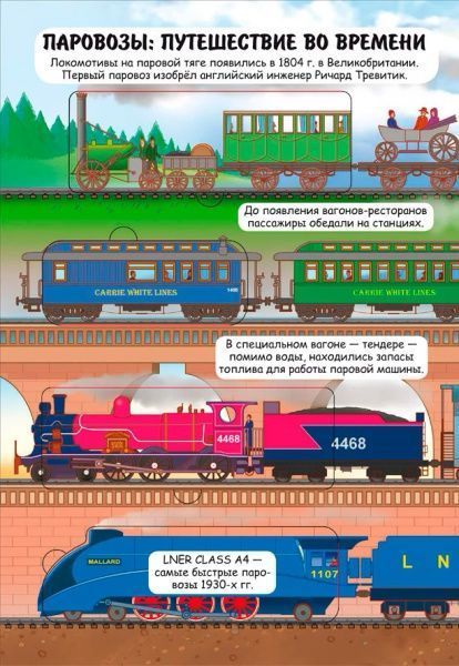 Книга «Потяги. Цікава книжка з віконцями» 978-966-936-934-5