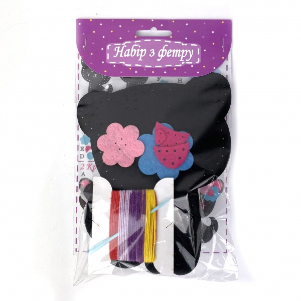 Набір з фетру Зший сам іграшку Котик Аплі-Краплі 