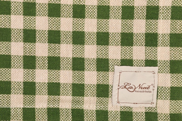 Раннер Lucy Зеленая клетка 40x140 см зеленый La Nuit 