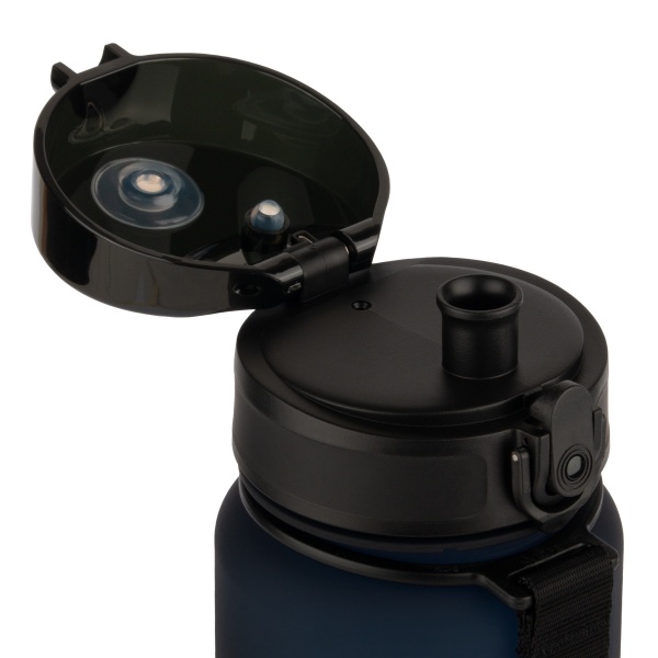 Пляшка для води 1000 мл Uzspace темно-синій Frosted