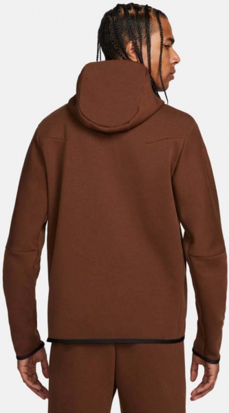 Джемпер Nike TCH FLC HOODIE FZ WR CU4489-259 р. L коричневий