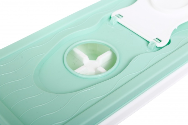 Форма для льда с крышкой и клапаном белый с желтым