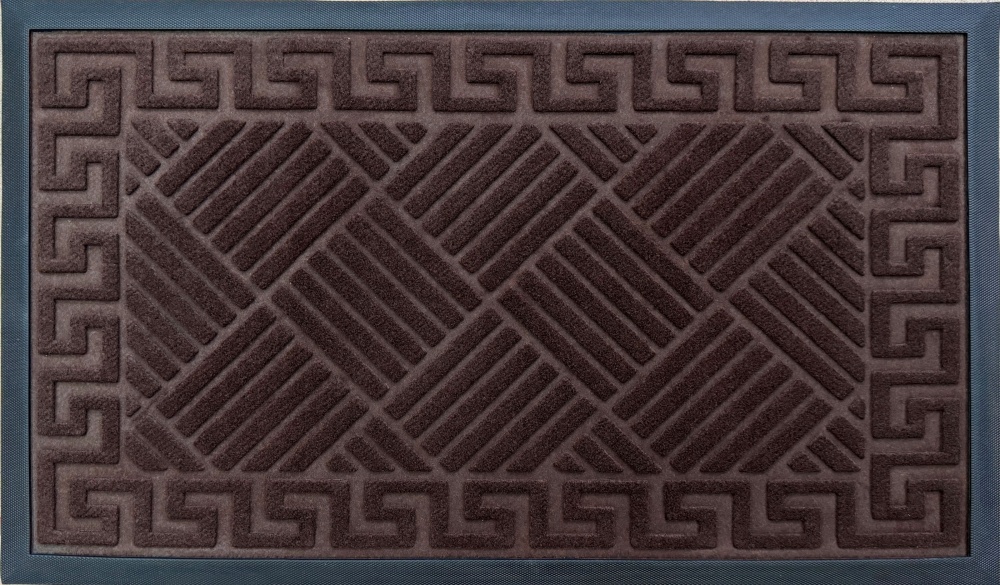 Килимок Relana R26 dark brown 45x75 см