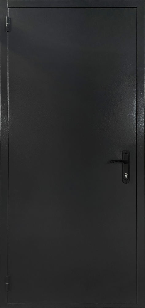 Двері вхідні Міністерство дверей ТехноБуд мет/мет-1 сірий 2050х860 мм ліві