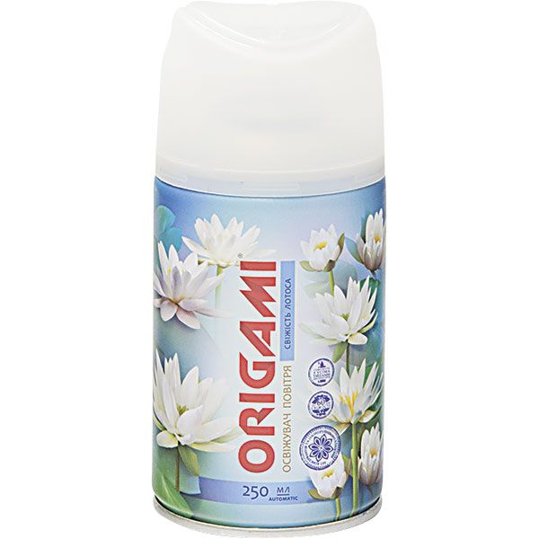 Змінний балон для автоматичного освіжувача повітря Origami Свіжість лотоса 250 мл