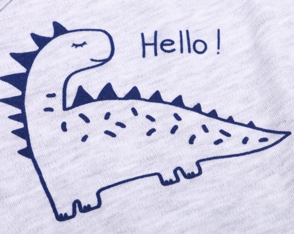 Комбинезон унисекс Фламинго р.62 меланж 433-001 