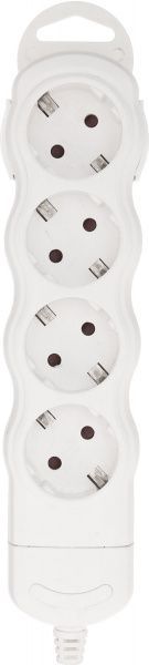 Колодка Expert Power с заземлением 4 гн. белый BNG-SS4NSGR-WH 