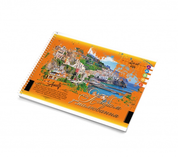 Альбом для рисования на спирали А4 30 листов Аркуш