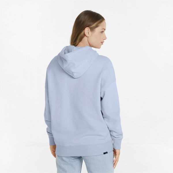 Джемпер Puma Downtown Relaxed Graphic Hoodie TR 53358321 р. M блакитний