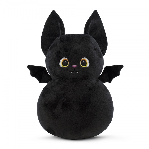 Подушка-іграшка WP Merchandise Кажан Зубастик 45 см чорний FWPBATZUBSC23BK00