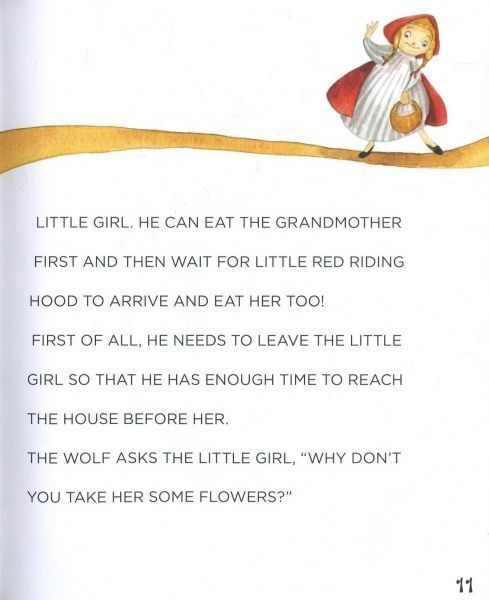 Книга Братья Гримм «Червона шапочка» 978-617-7563-40-1