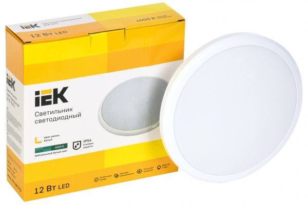 Светильник линейный IEK 12 Вт 4000 К дневной LDPB0-3001-12-4000-K01 