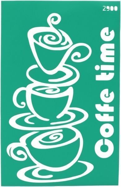 Трафарет самоклейкий №2900 серія Кухня GPТ50045850 130x200 мм Rosa Talent