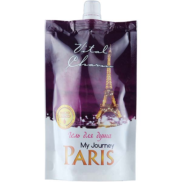 Гель для душу Vital Charm Paris дой пак 200 мл