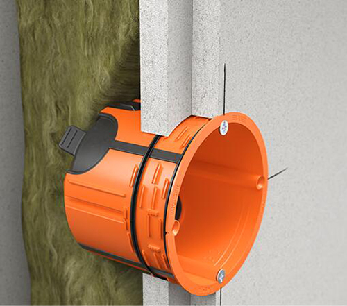 Коробка розподільча Kaiser O-range ECON® Fix самозатухаючий ПВХ 9264-12 