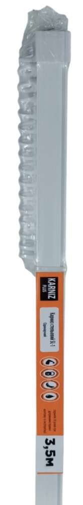 Карниз потолочный Karniz plus одинарный 350 см 1 шт.