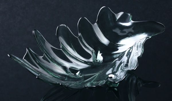 Фруктовница HOJA PARRA зелено-синяя San Miguel