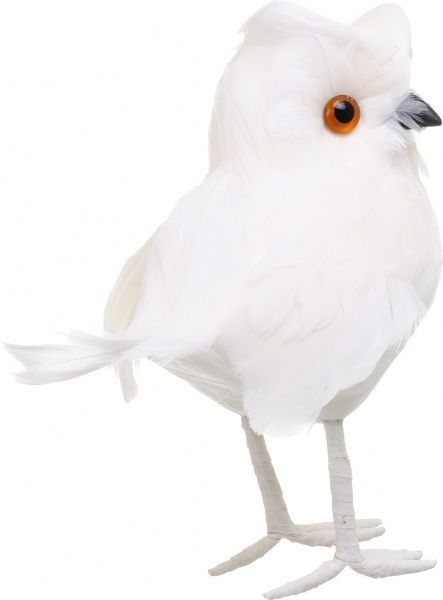 Декорация новогодняя Сова гладкая 15 см EPI-A21339-2 