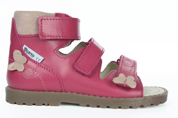 Сандалии ортопедические MRUGALA р.29 розовый 1299-44 