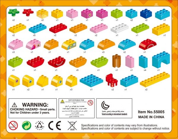 Конструктор Shantou Live Zone Створи сам 55005