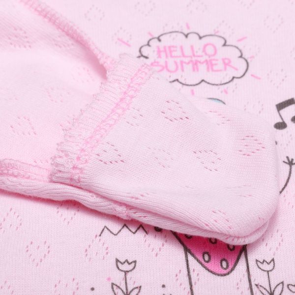 Комплект Маленькие люди 1073-123 розовый р.56-62 