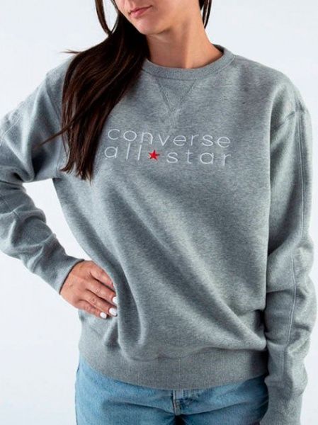 Джемпер Converse ALL STAR CREW VGH 10019801-035 р. S серый