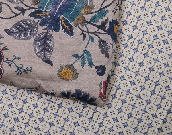 Комплект постельного белья Flores 2 разноцветный Lameirinho 