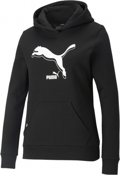 Джемпер Puma PUMA POWER Logo Hoodie 58954101 р. L черный