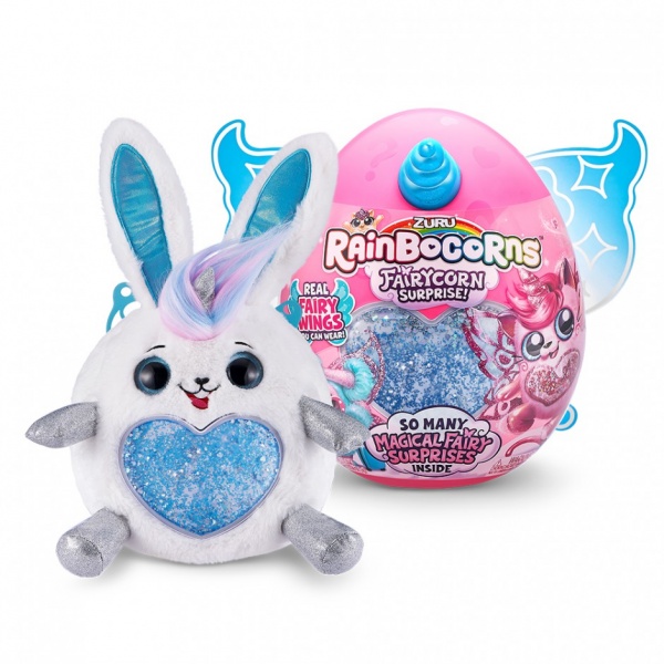 Іграшка-сюрприз Rainbocorn з аксесуарами Rainbocorns-B Bunny серія 4 28 см 9238B