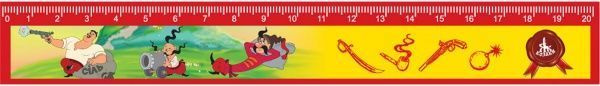 Линейка Как Козаки 20 см KZ01451 Cool For School