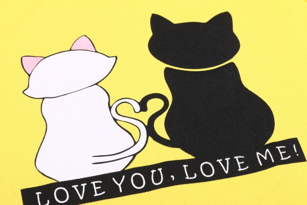 Пижама женская Trio Бонжур р. L черный с желтым