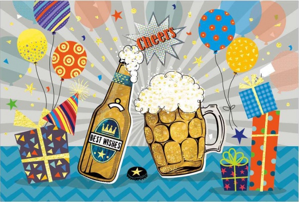 Листівка вітальна POP-UP з 3D-малюнком всередині та з конвертом 