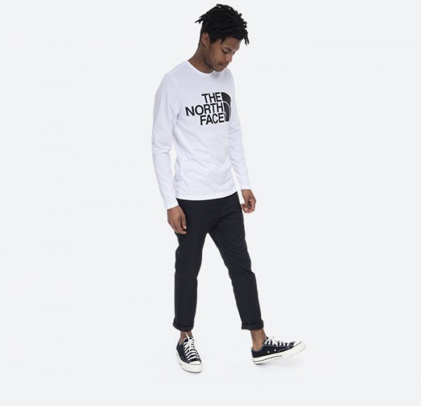 Футболка THE NORTH FACE M STANDARD LS TEE NF0A5585FN41 р.2XL білий
