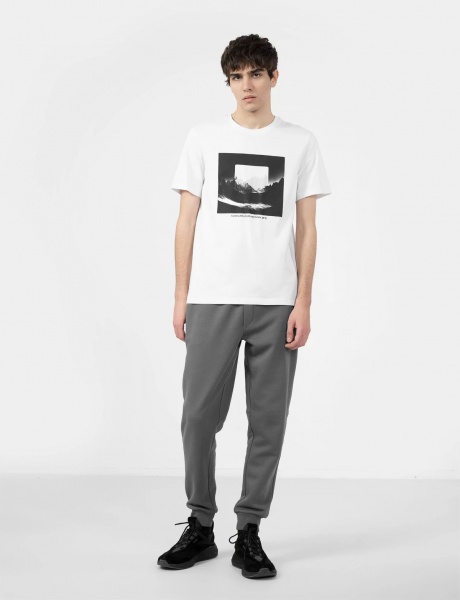 Футболка 4F TSHIRT M0944 4FAW22TTSHM0944-10S р.2XL белый